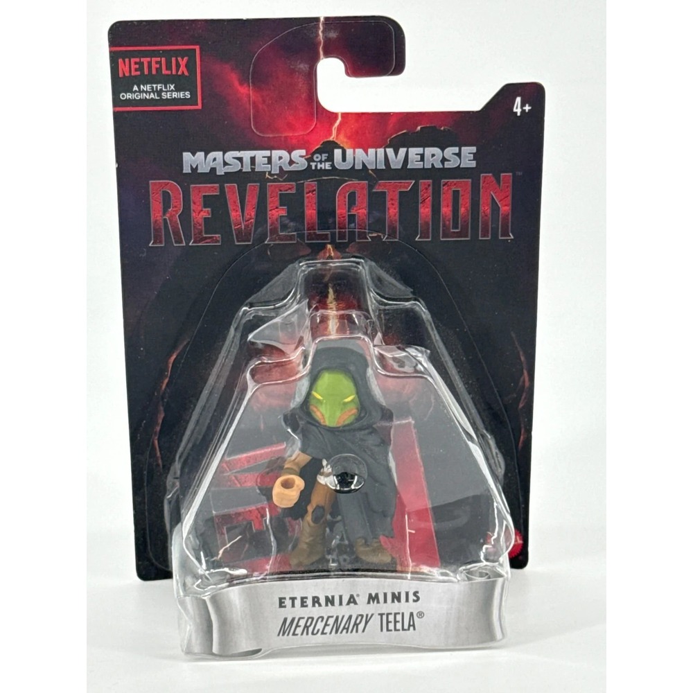 Mattel MOTU Mercenary Teela Revelation Eternia Minis 3in MOC Netflix